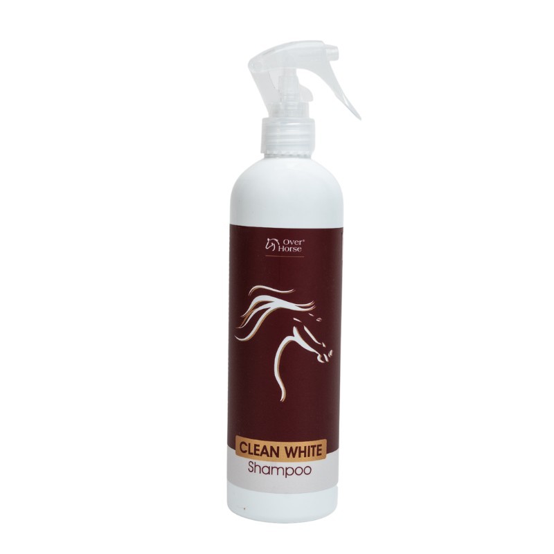 Suchy szampon Clean white Over Horse