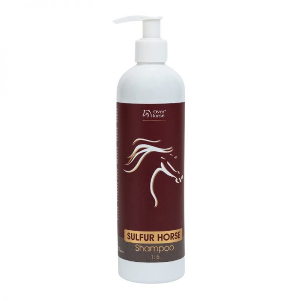 Siarkowy szampon dla koni Over Horse