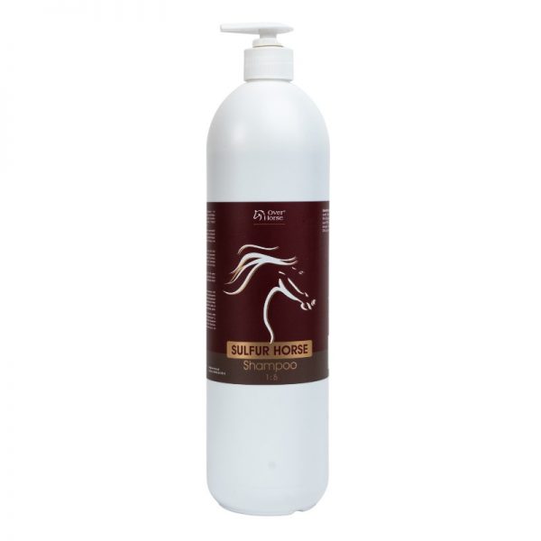 Siarkowy szampon dla koni Over Horse