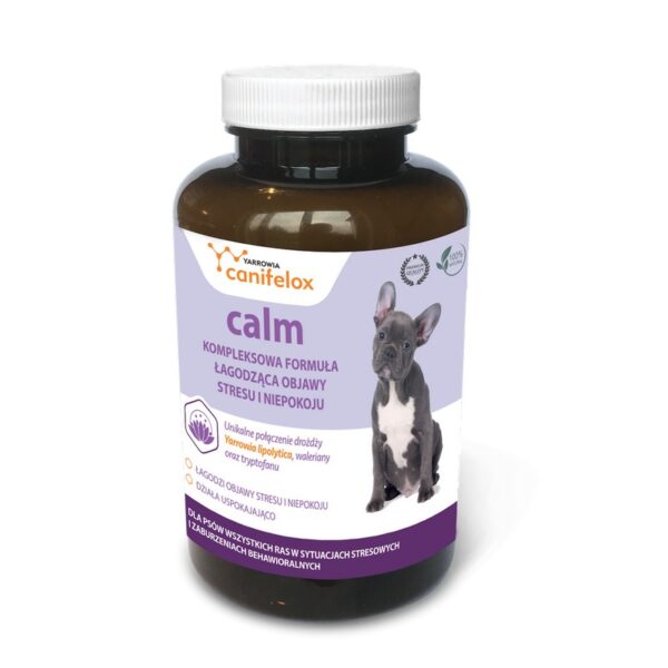 Canifelox Calm Dog, łagodzi stres i uspakaja